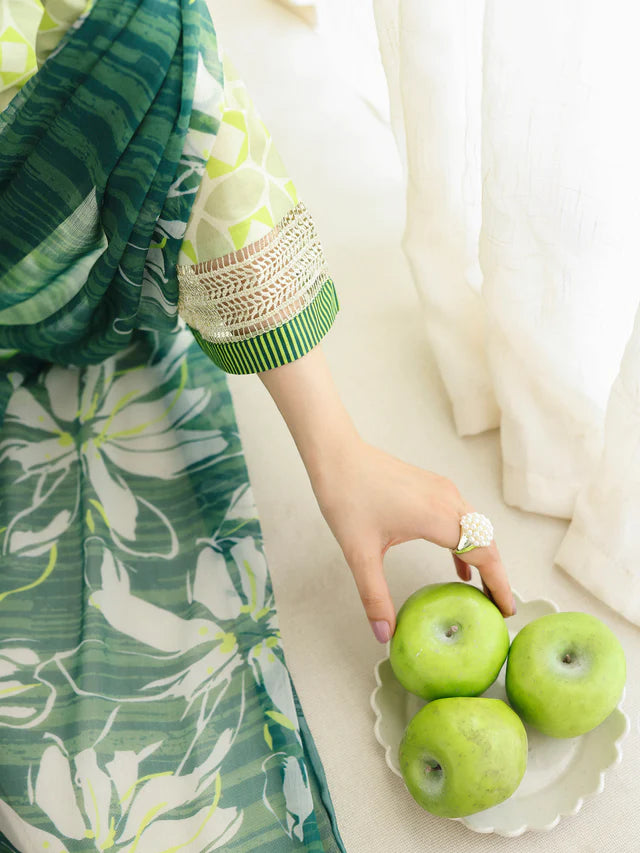 Pret 3Pc Printed Lawn Suit